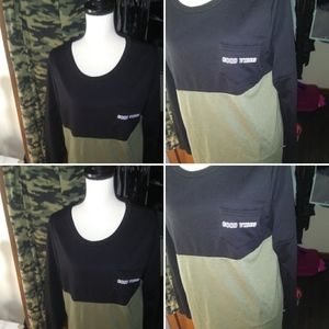 Rue 21 szL good vibes varsity crew New